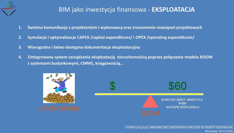 Symulacje i optymalizacje CAPEX /capital expenditures/ i OPEX /operating expenditures/ 3.