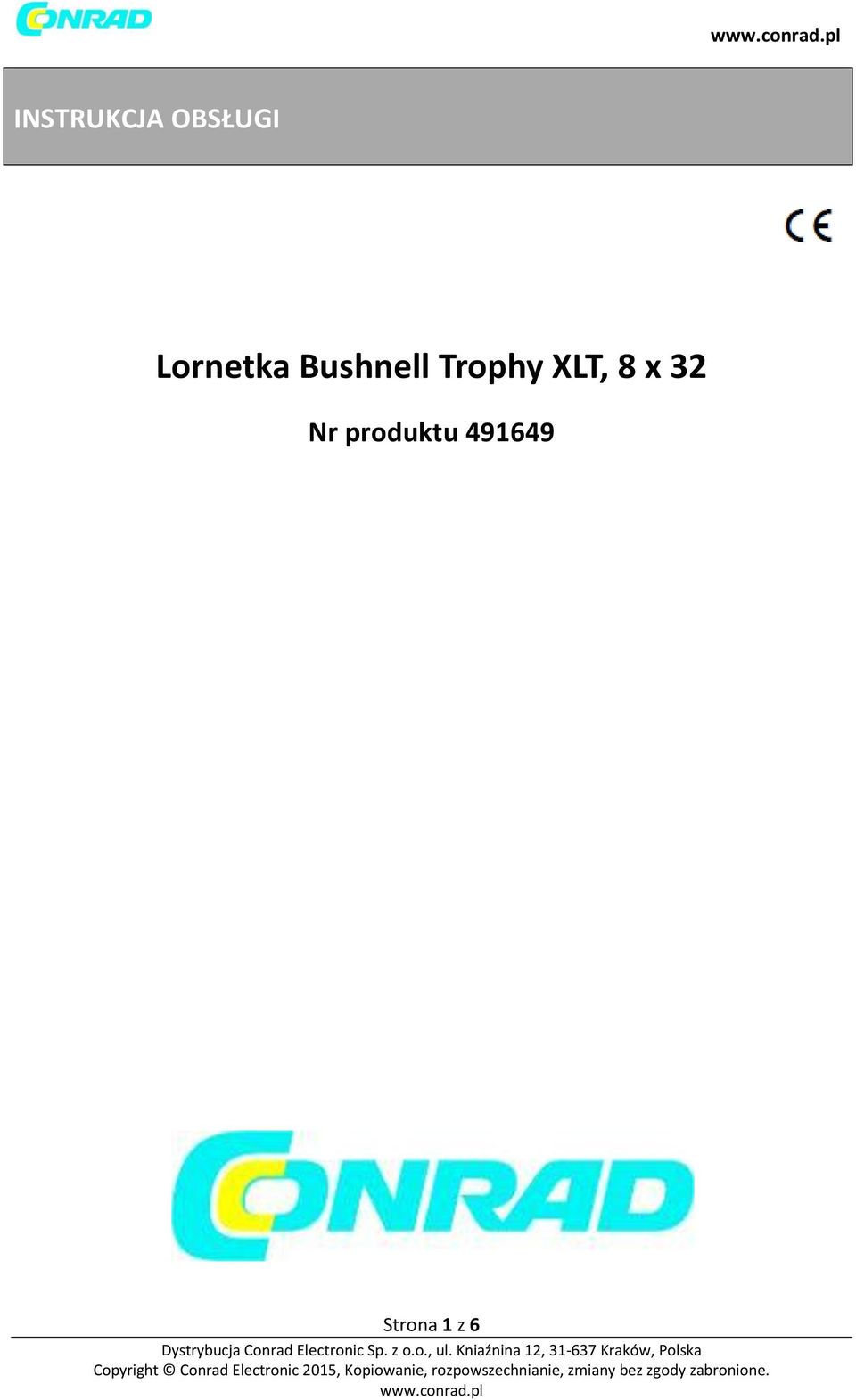 Trophy XLT, 8 x 32 Nr