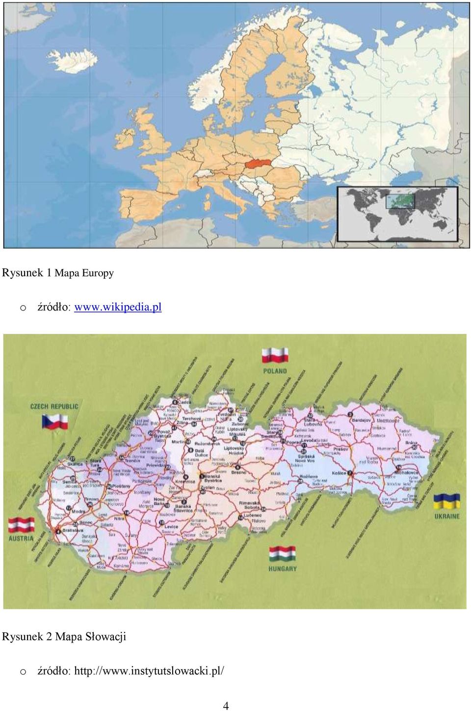 pl Rysunek 2 Mapa Słowacji o