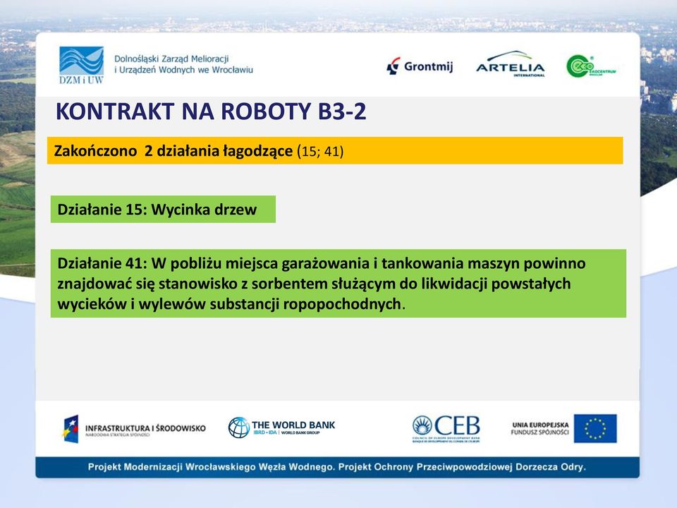 garażowania i tankowania maszyn powinno znajdowad się stanowisko z