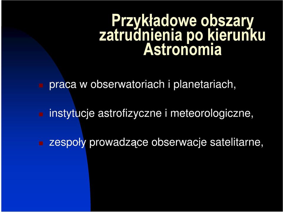 planetariach, instytucje astrofizyczne i