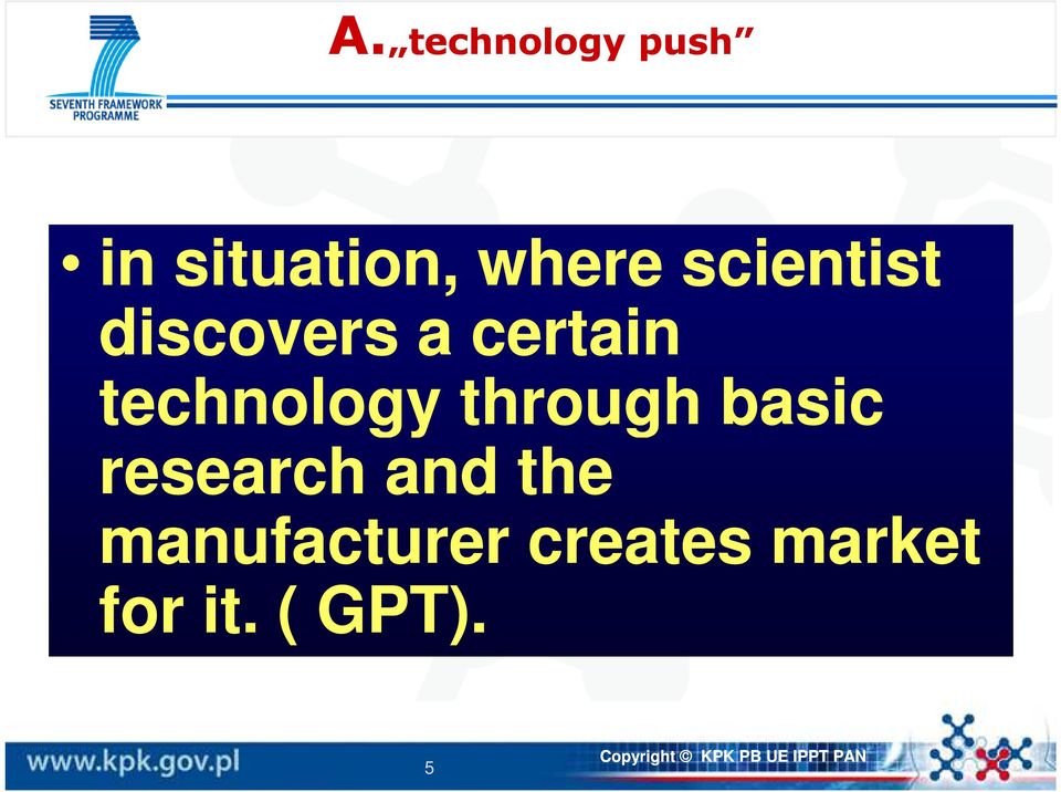 technology through basic research and