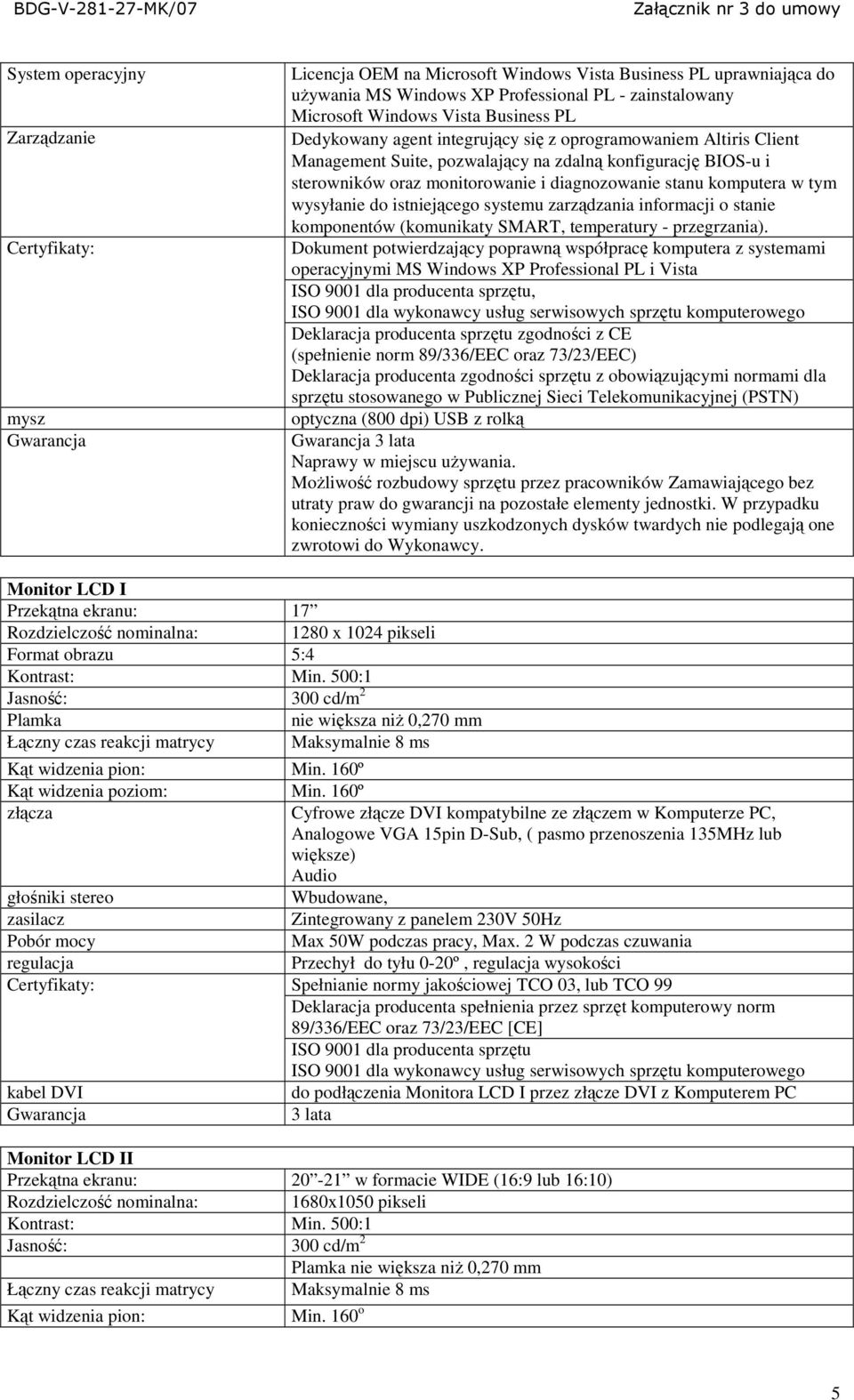 wysyłanie do istniejącego systemu zarządzania informacji o stanie komponentów (komunikaty SMART, temperatury - przegrzania).