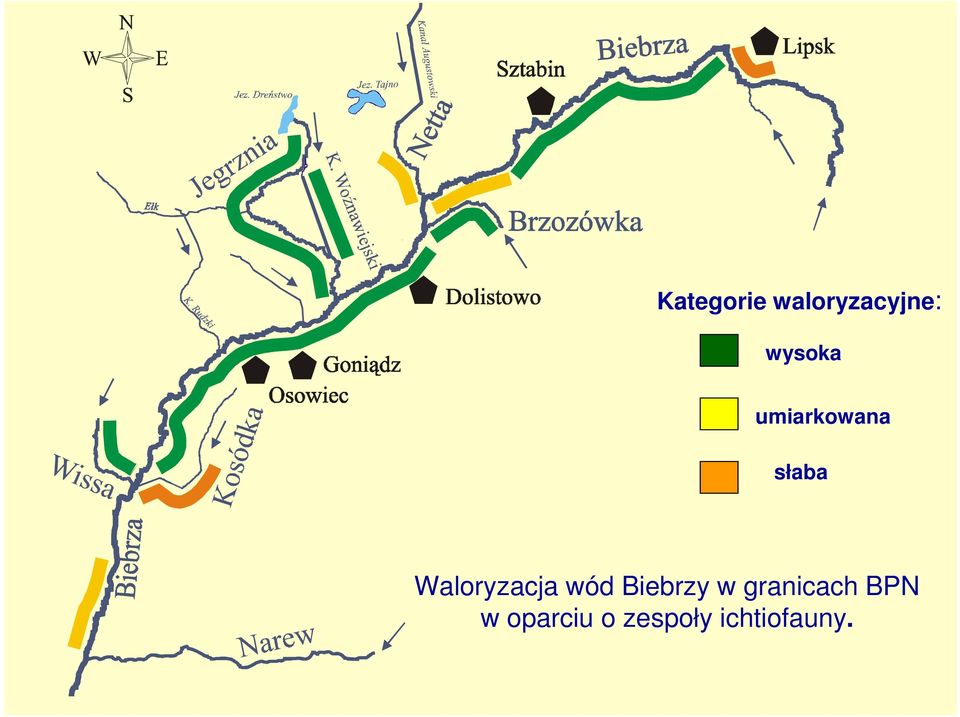 Waloryzacja wód iebrzy w