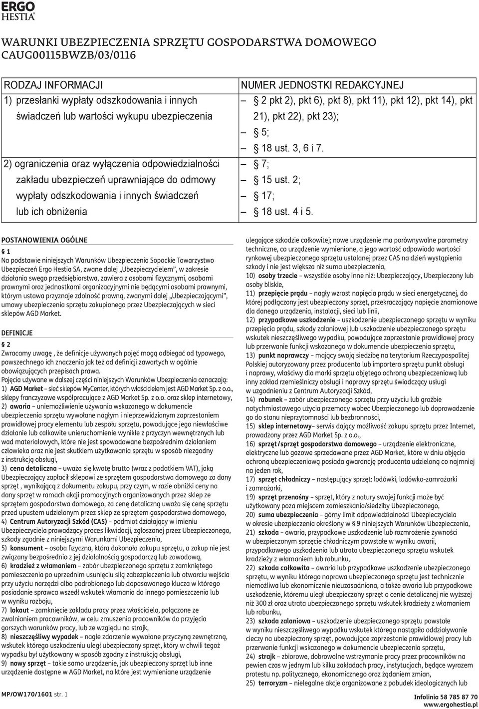 pkt 12), pkt 14), pkt 21), pkt 22), pkt 23); 5; 18 ust. 3, 6 i 7. 7; 15 ust. 2; 17; 18 ust. 4 i 5.