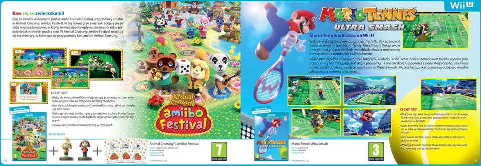 W Animal Crossing: amiibo Festival znajdują się też mini-gry, w które gra się przy pomocy kart amiibo Animal Crossing.