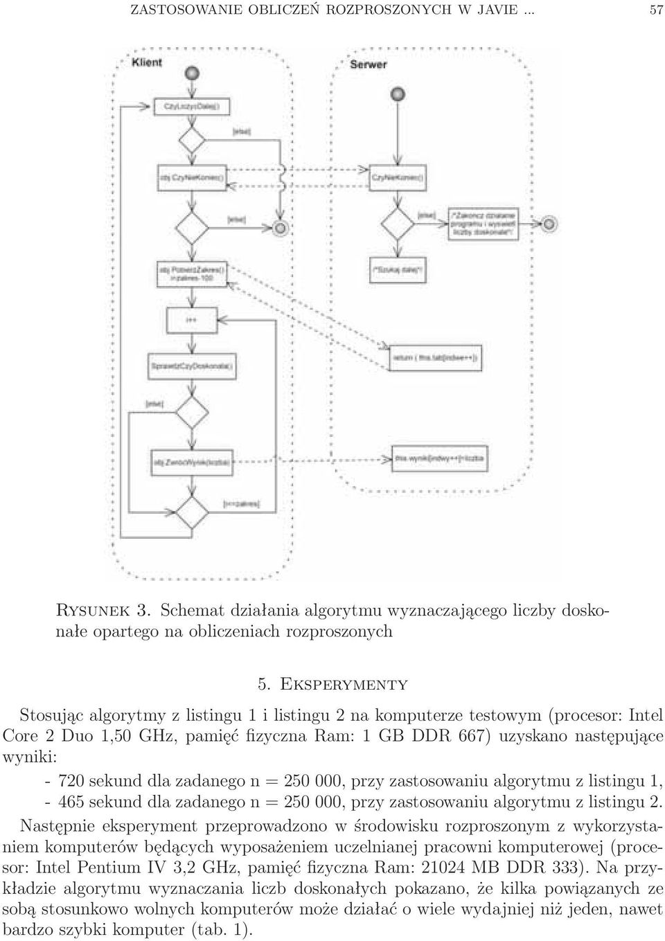 zadanego n = 250 000, przy zastosowaniu algorytmu z listingu 1, - 465 sekund dla zadanego n = 250 000, przy zastosowaniu algorytmu z listingu 2.