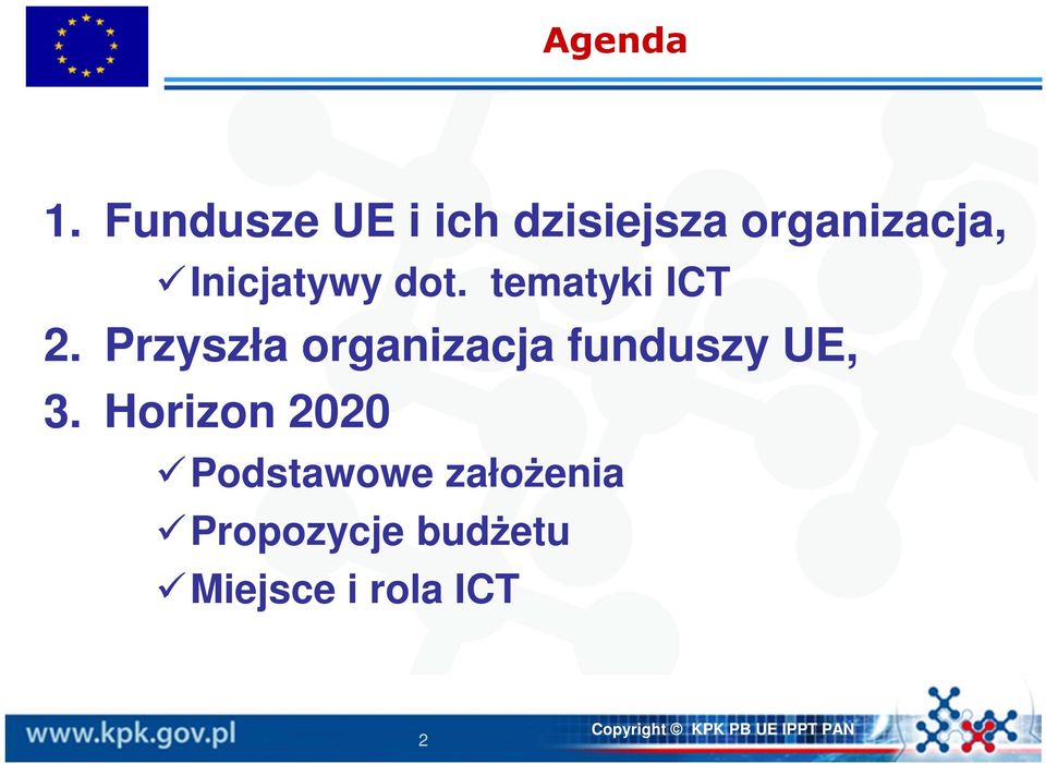 Inicjatywy dot. tematyki ICT 2.