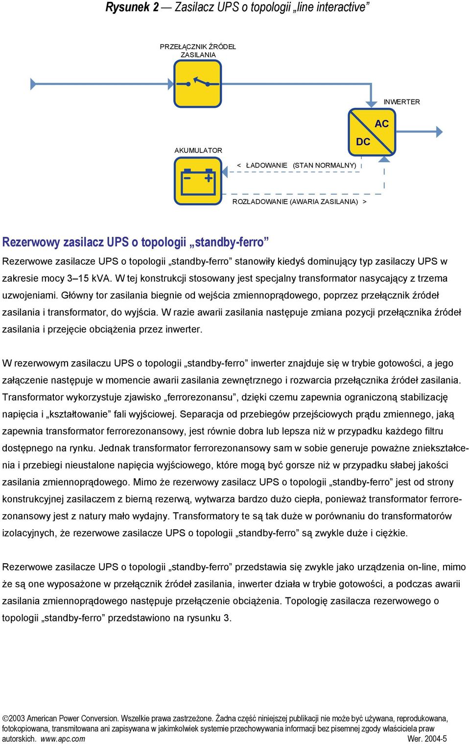 W tej konstrukcji stosowany jest specjalny transformator nasycający z trzema uzwojeniami.