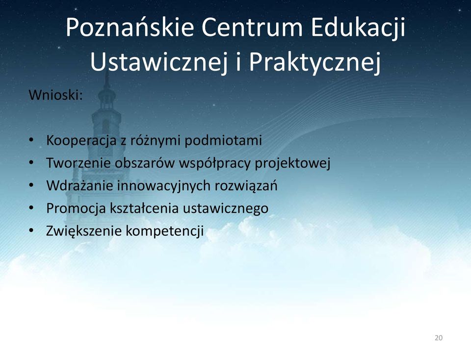 projektowej Wdrażanie innowacyjnych rozwiązań