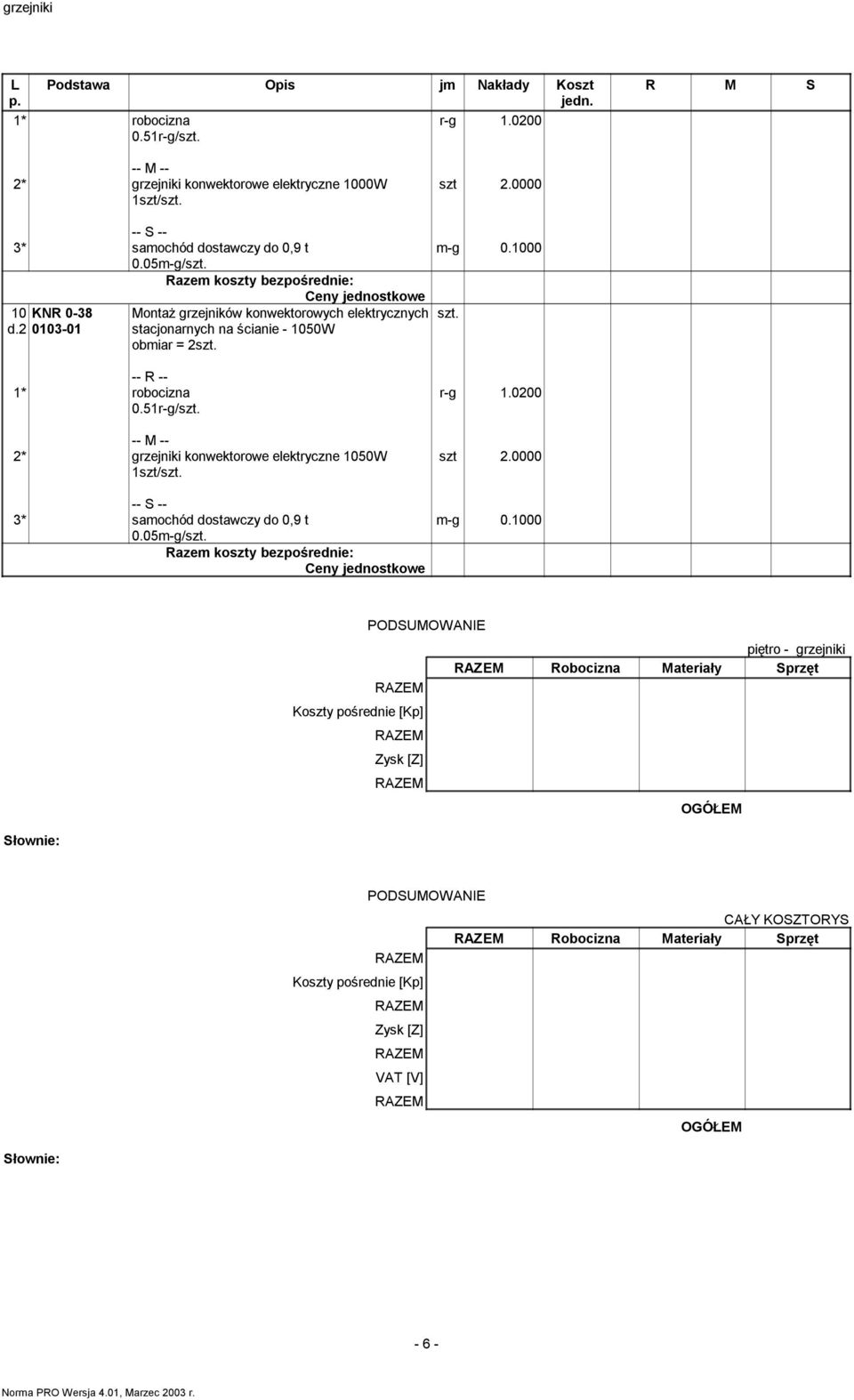 05m-g/ szt 2.0000 m-g 0.