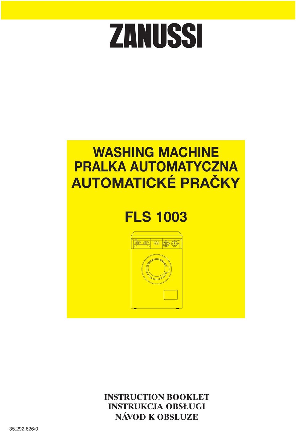 FLS 1003 INSTRUCTION BOOKLET