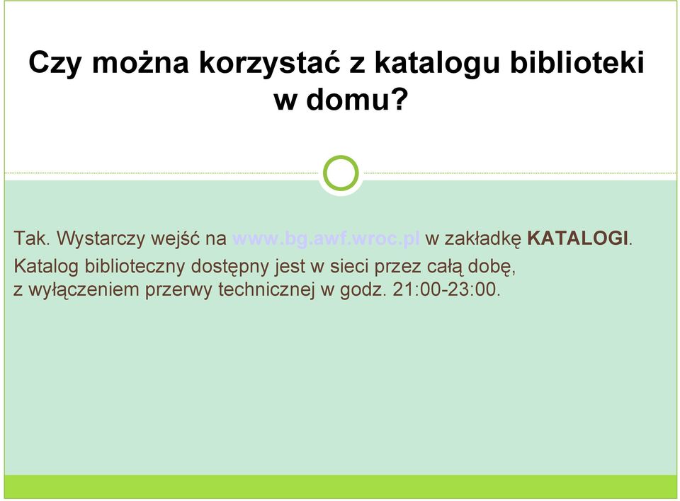 pl w zakładkę KATALOGI.