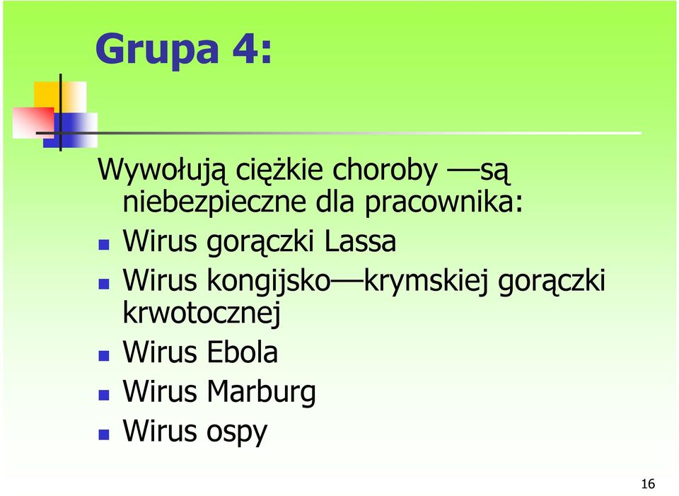 gorączki Lassa Wirus kongijsko krymskiej