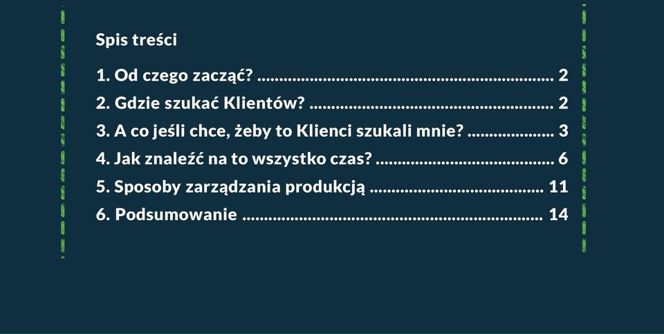 A co jeśli chce, żeby to Klienci szukali mnie?... 3 4.