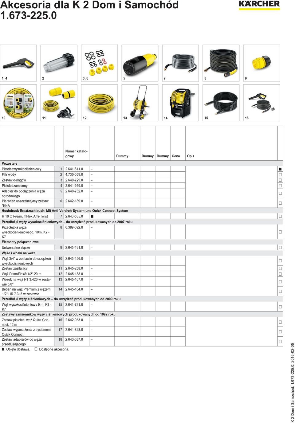 0 *KNA Hochdruck-Ersatzschlauch: Mit Anti-Verdreh-System und Quick Connect System H 10 Q PremiumFlex Anti-Twist 7 2.643-585.