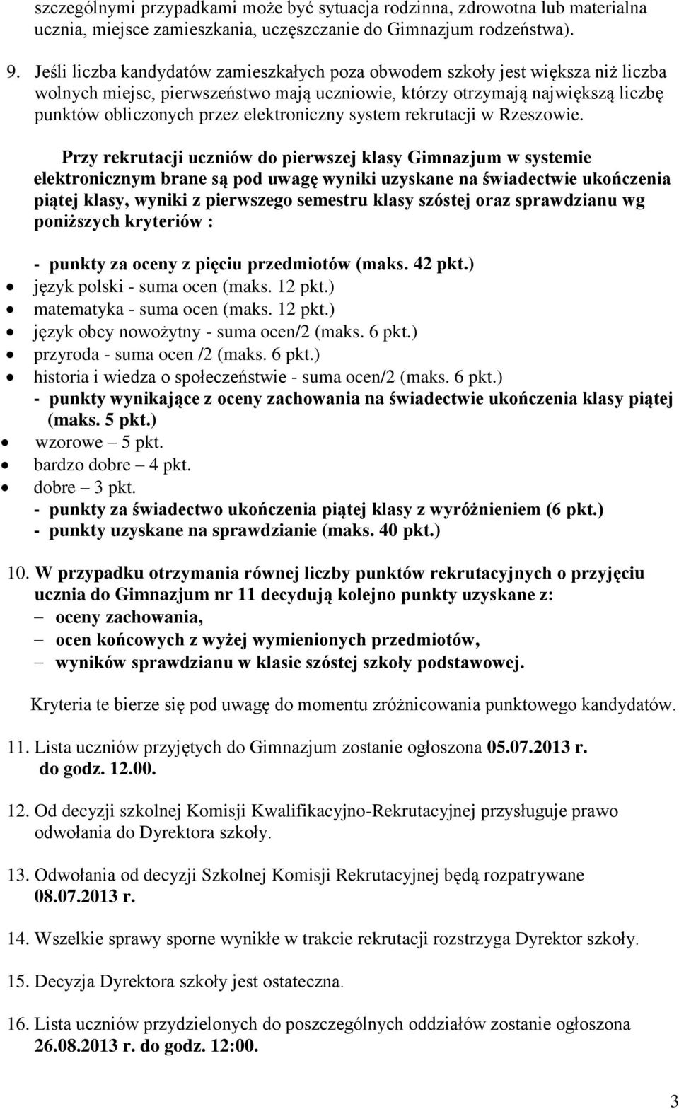 elektroniczny system rekrutacji w Rzeszowie.