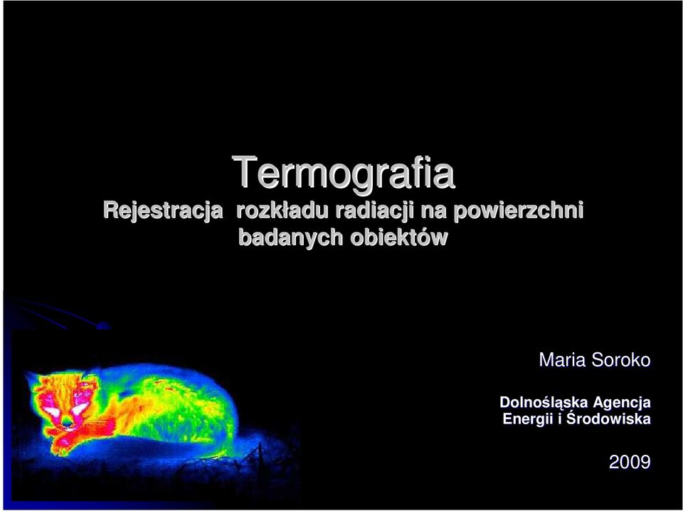 obiektów Maria Soroko Dolnośląska