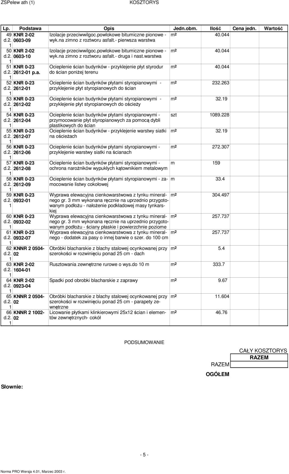 warstwa m 40.044 50 d.. 5 d.. 5 d.. 5 d.. 54 d.. 55 d.. 56 d.. 57 d.. 58 d.. 59 d.. 60 d.. 6 d.. 6 d.. 6 d.. 64 d.. 65 d.. 66 d.. KNR -0 060-0 KNR 0-6-0 p.a. KNR 0-6-0 KNR 0-6-0 KNR 0-6-04 KNR 0-6-07 KNR 0-6-06 KNR 0-6-08 KNR 0-6-09 KNR 0-09-0 KNR 0-09-0 KNR 0-09-07 KNNR 0504-0 KNR -0 604-0 KNR -0 09-04 KNNR 0504-0 KNNR 00-0 Izolacje przeciwwilgoc.