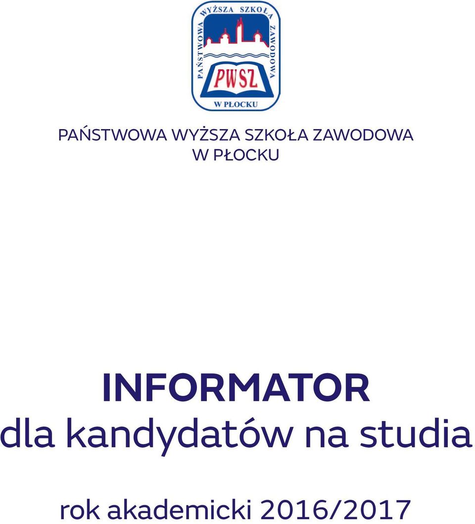 INFORMATOR dla kandydatów