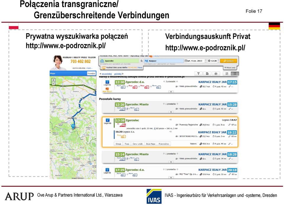 Prywatna wyszukiwarka połączeń http://www.