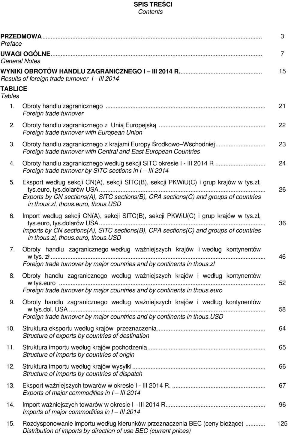 Obroty handlu zagranicznego z krajami Europy Środkowo Wschodniej... Foreign trade turnover with Central and East European Countries 4.