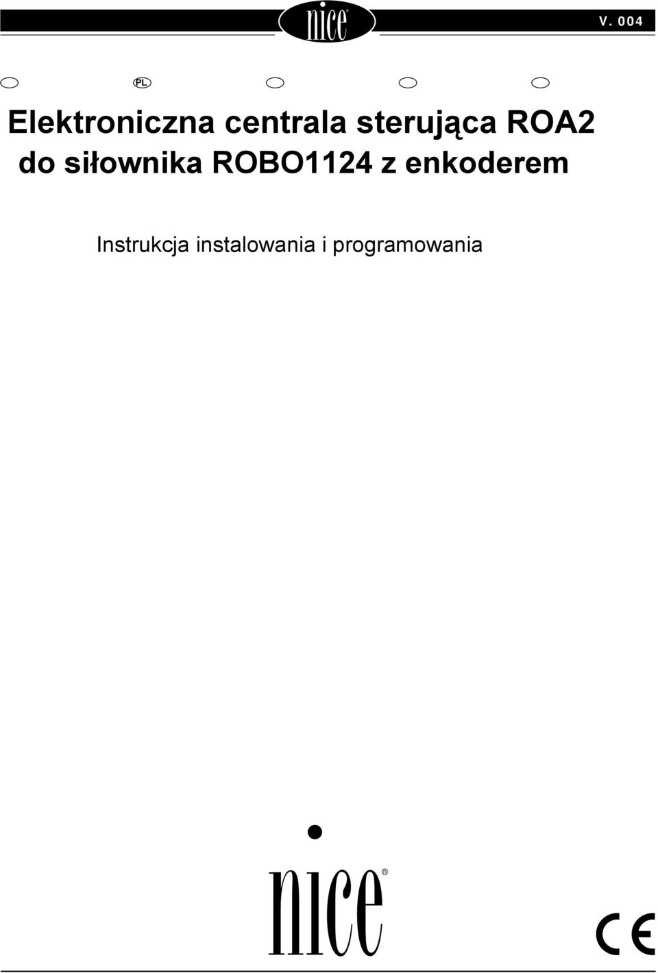 siłownika ROBO1124 z enkoderem