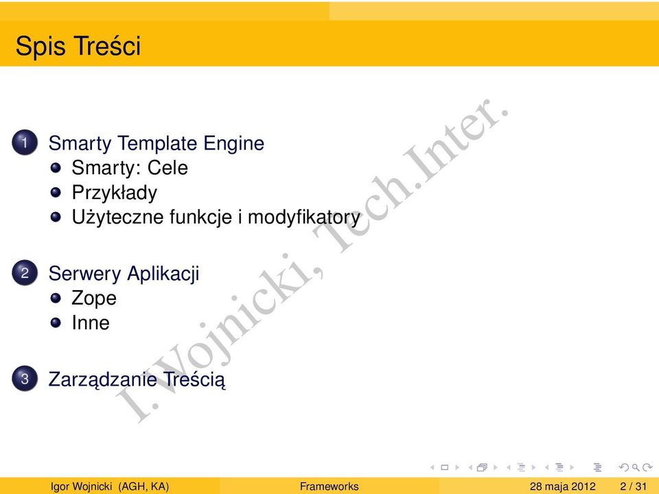 Cele Użyteczne funkcje i modyfikatory 2