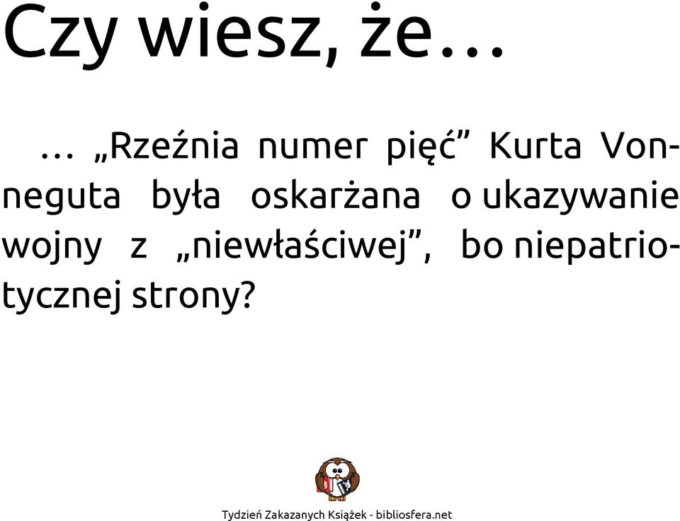 ukazywanie wojny z