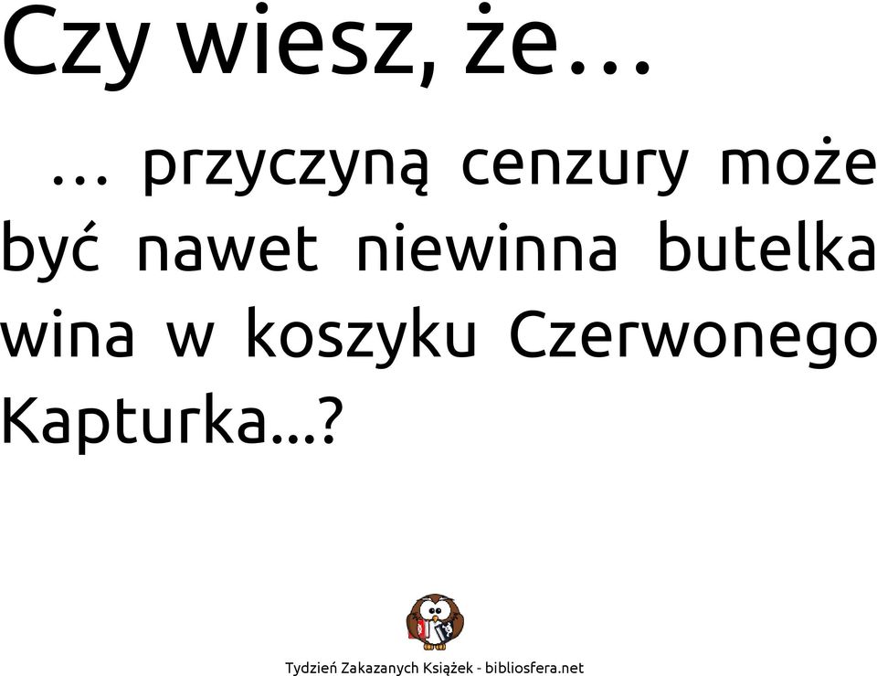 niewinna butelka wina