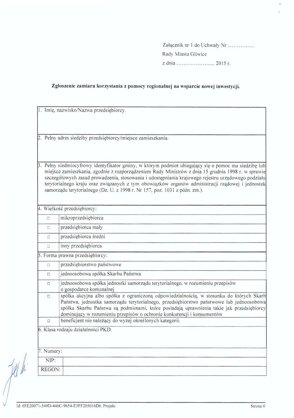 w sprawie szczegółowych zasad prowadzenia, stosowania i udostępniania krajowego rejestru urzędowego podziału terytorialnego kraju oraz związanych z tym obowiązków organów administracji rządowej i