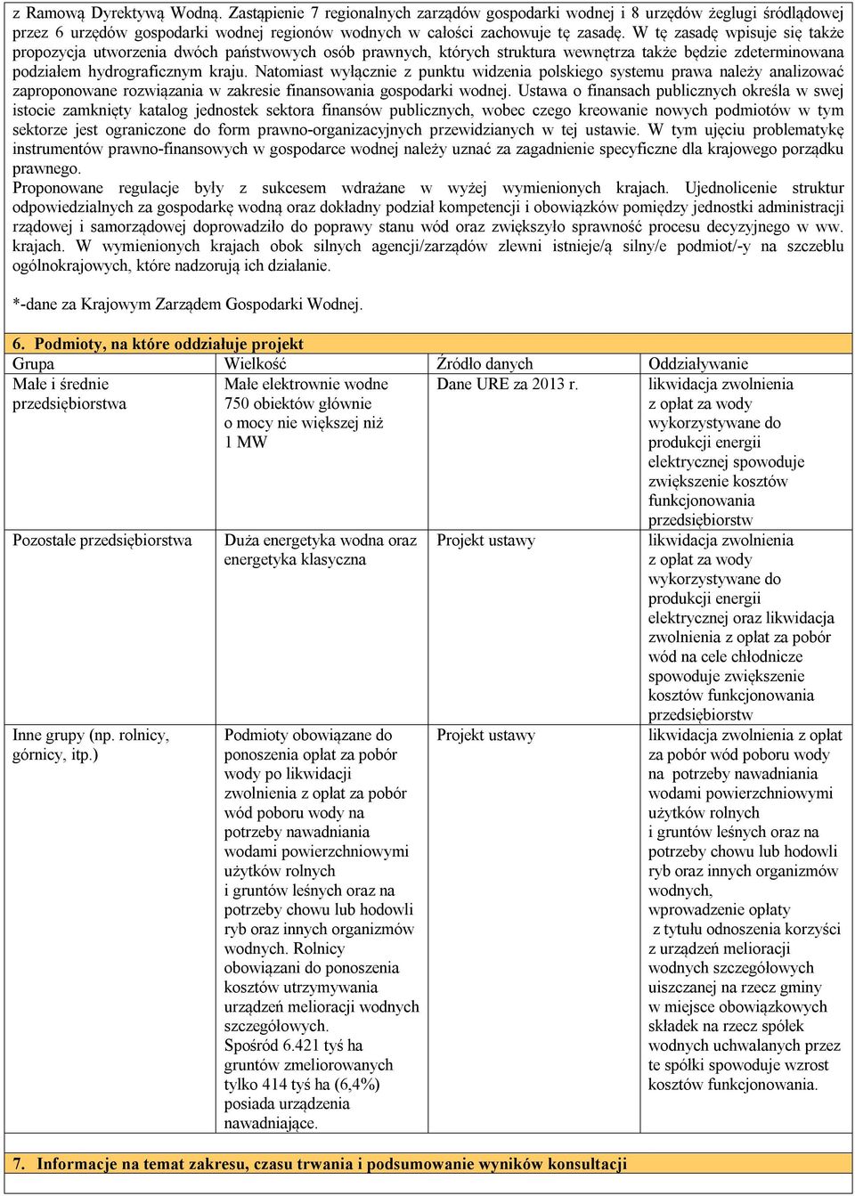 Natomiast wyłącznie z punktu widzenia polskiego systemu prawa należy analizować zaproponowane rozwiązania w zakresie finansowania gospodarki wodnej.