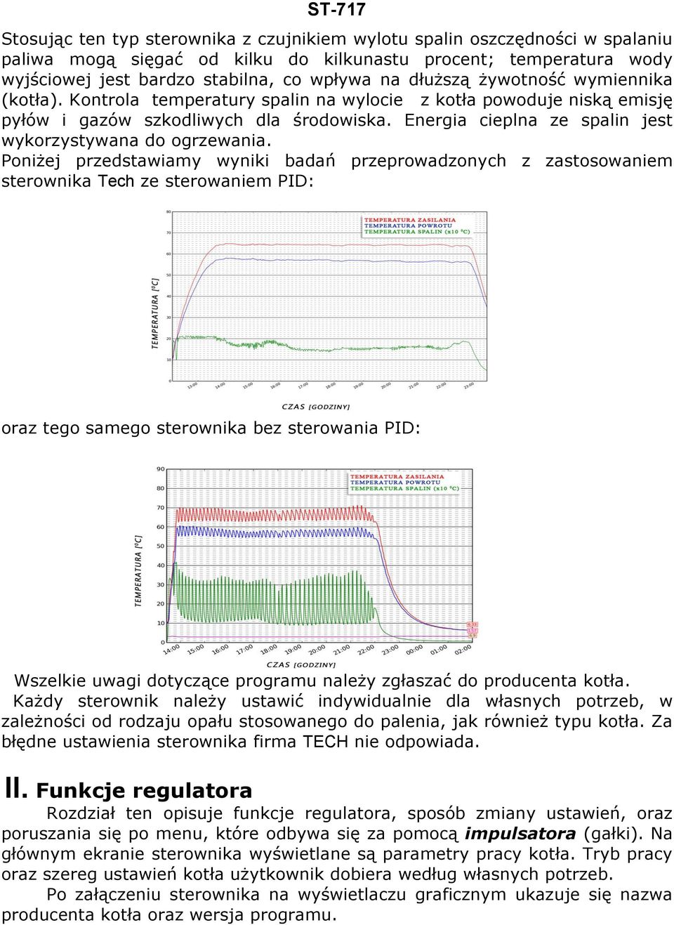 Energia cieplna ze spalin jest wykorzystywana do ogrzewania.