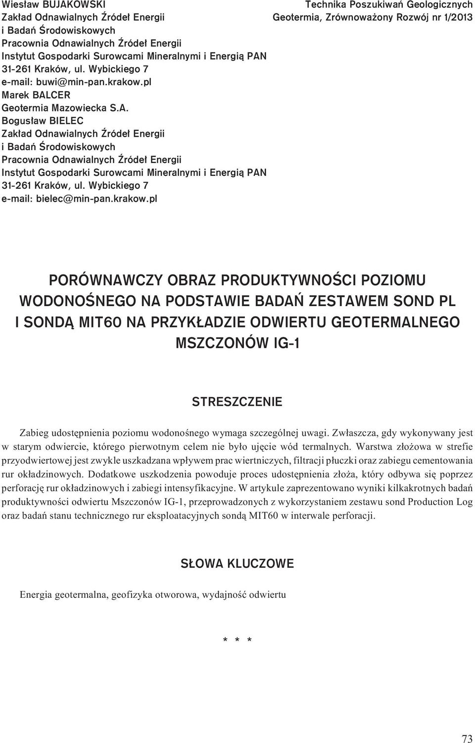 CER Geotermia Mazowiecka S.A.