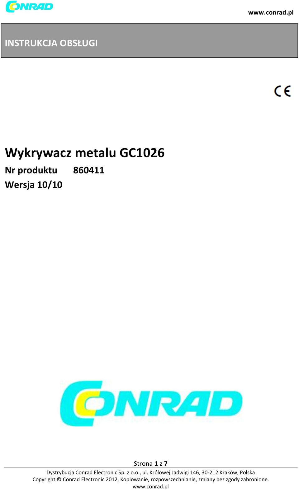 GC1026 Nr produktu
