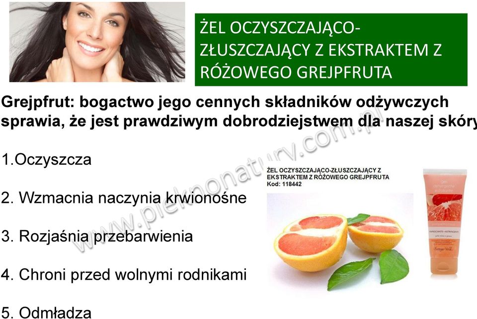 prawdziwym dobrodziejstwem dla naszej skóry 1.Oczyszcza 2.