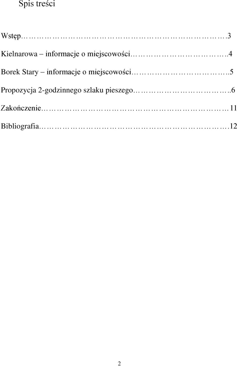 .4 Borek Stary informacje o miejscowości.