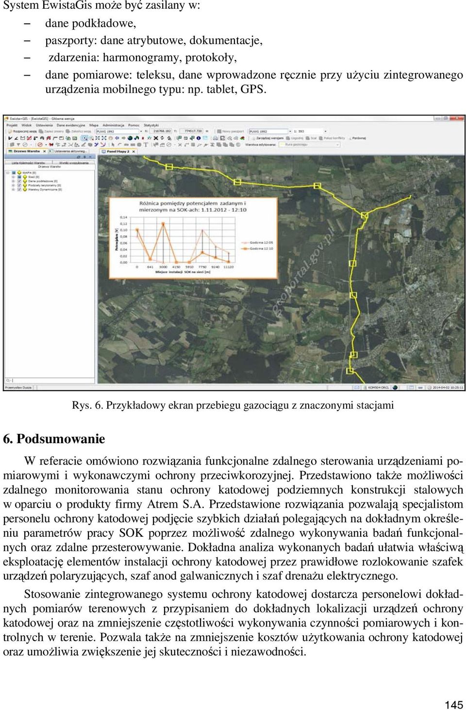 Podsumowanie W referacie omówiono rozwiązania funkcjonalne zdalnego sterowania urządzeniami pomiarowymi i wykonawczymi ochrony przeciwkorozyjnej.