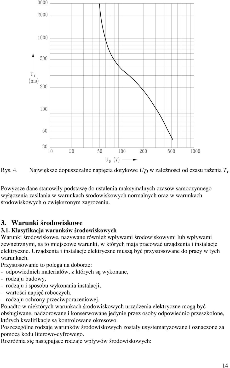 środowiskowych normalnych oraz w warunkach środowiskowych o zwiększonym zagrożeniu. 3. Warunki środowiskowe 3.1.