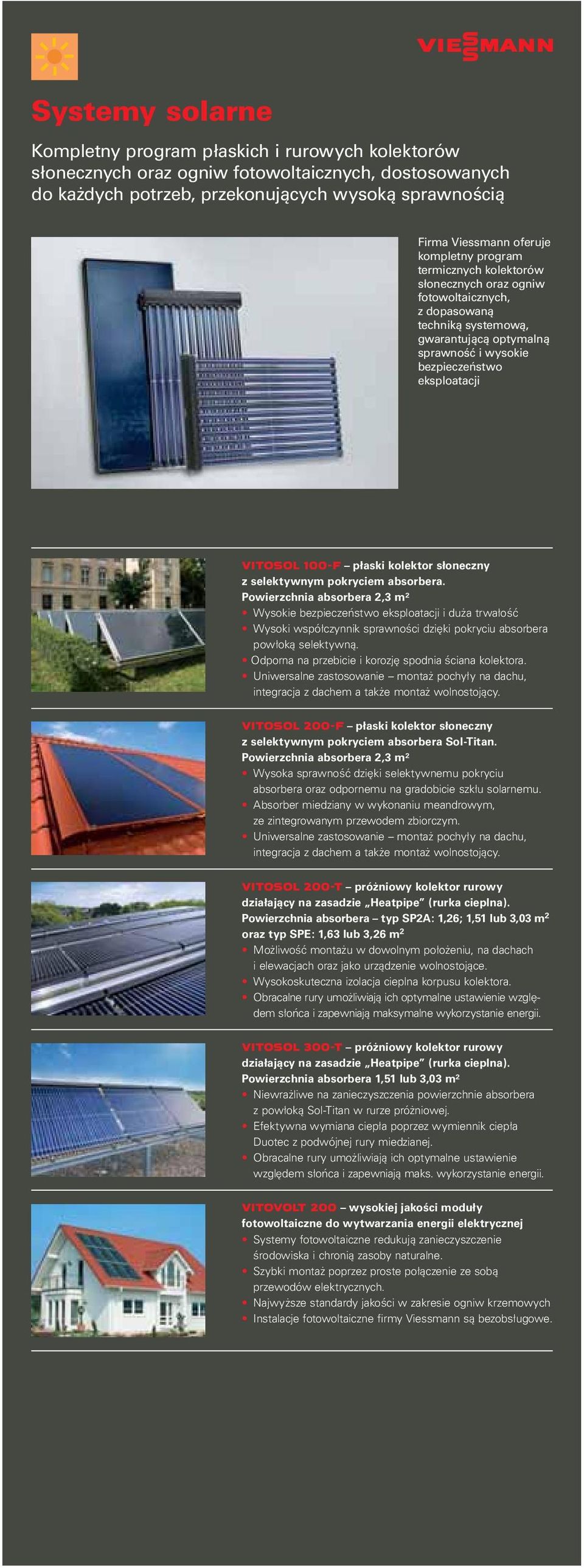 płaski kolektor słoneczny z selektywnym pokryciem absorbera.