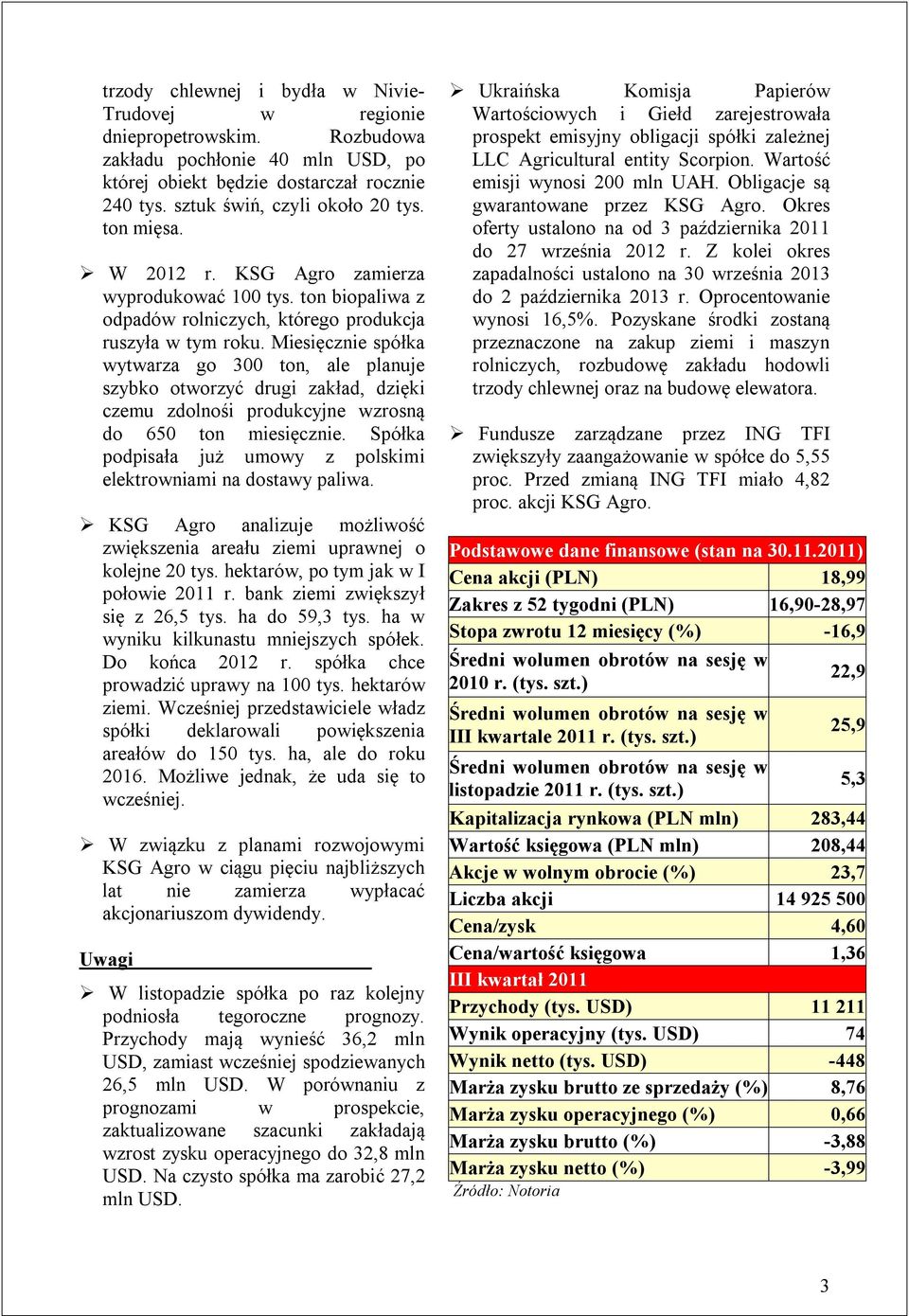 Miesięcznie spółka wytwarza go 300 ton, ale planuje szybko otworzyć drugi zakład, dzięki czemu zdolnośi produkcyjne wzrosną do 650 ton miesięcznie.