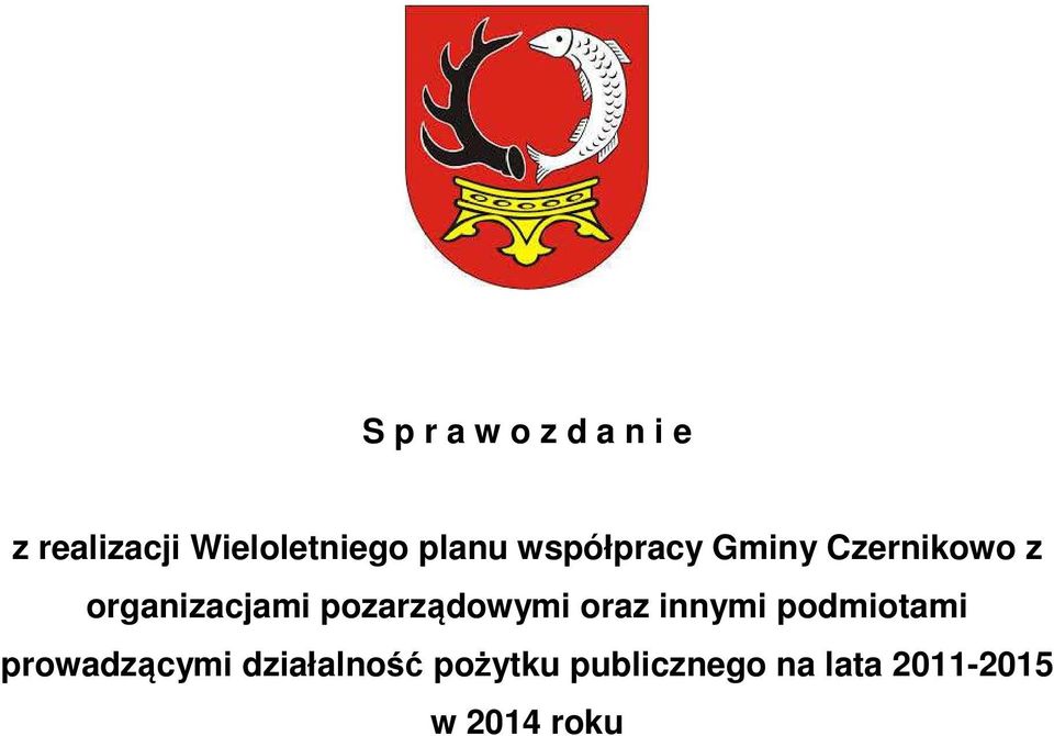 pozarządowymi oraz innymi podmiotami prowadzącymi