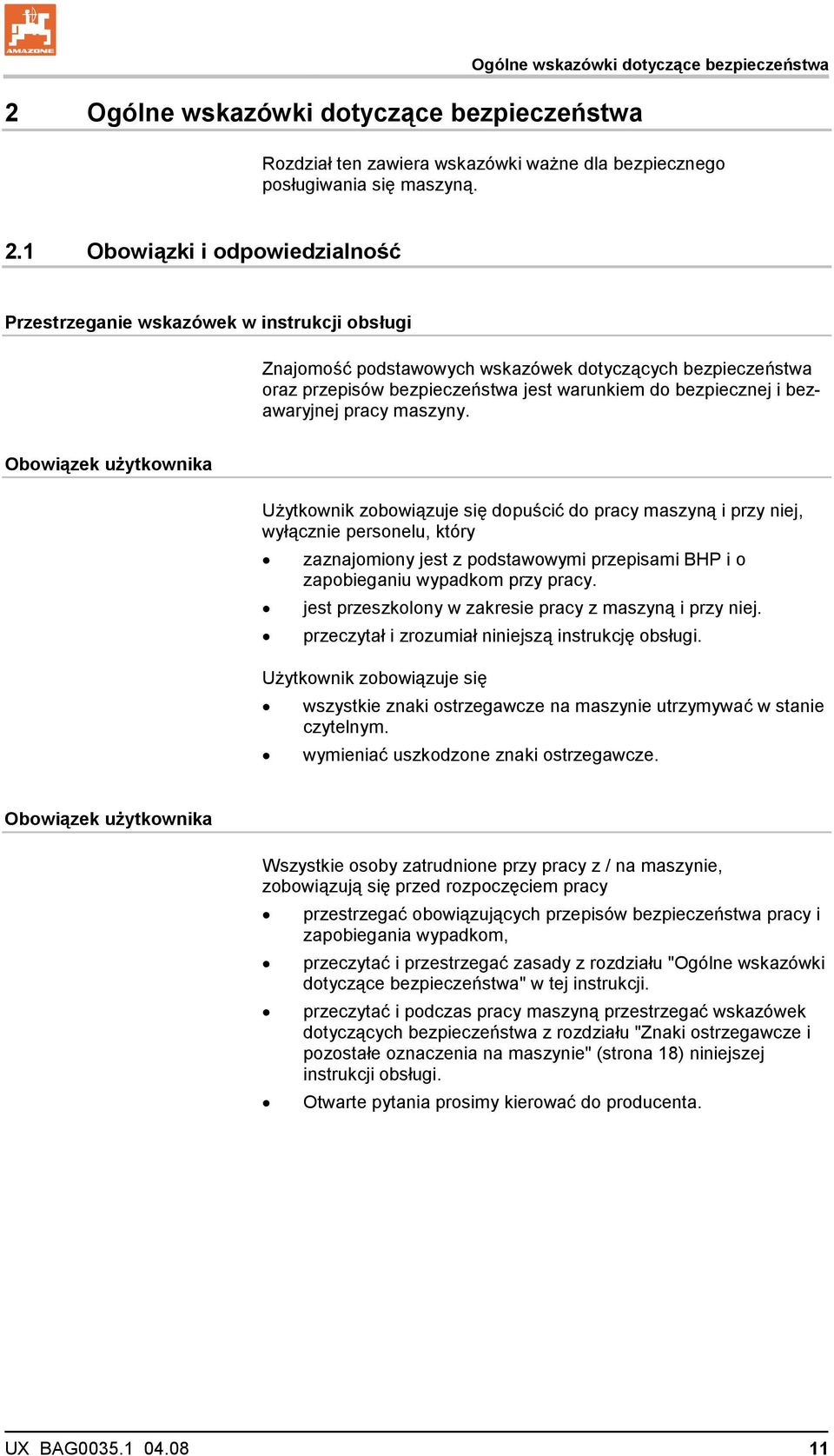 bezawaryjnej pracy maszyny.