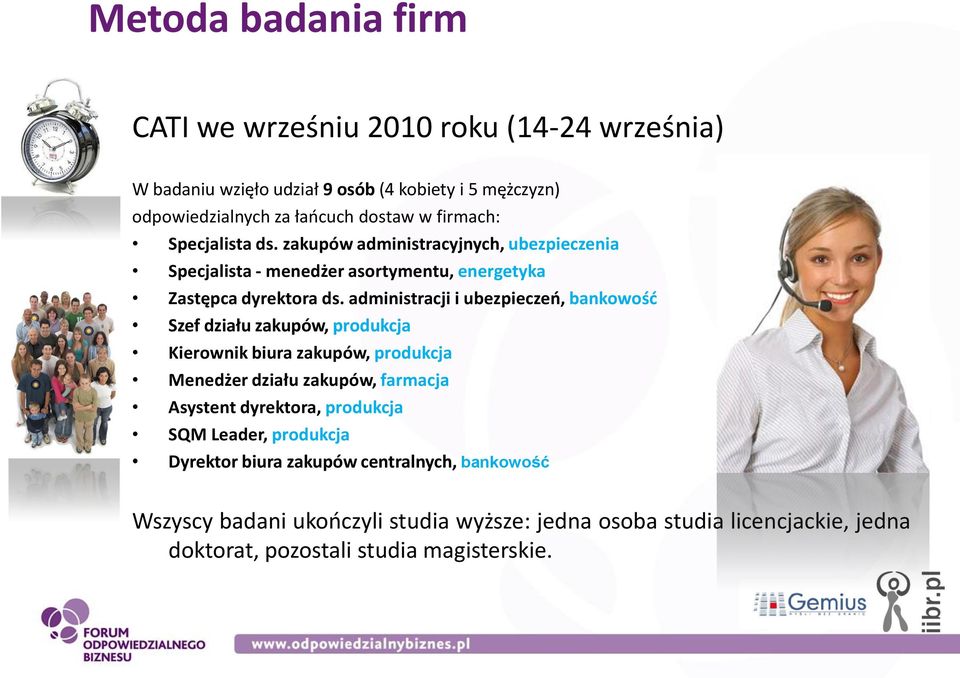 administracji i ubezpieczeo, bankowośd Szef działu zakupów, produkcja Kierownik biura zakupów, produkcja Menedżer działu zakupów, farmacja Asystent dyrektora,