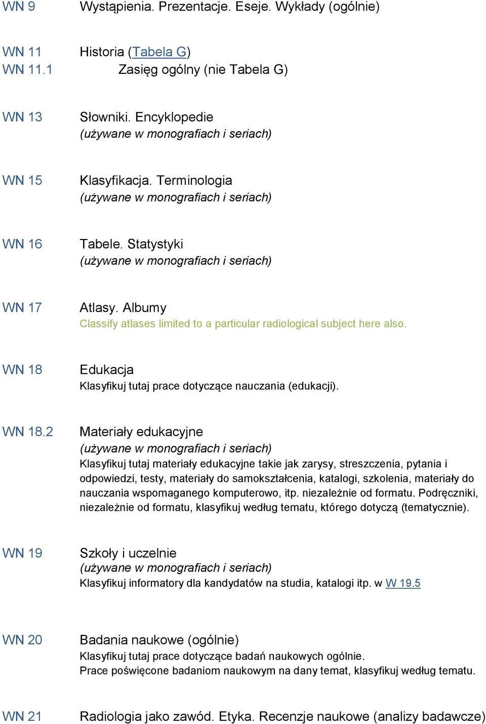 Edukacja Klasyfikuj tutaj prace dotyczące nauczania (edukacji). WN 18.