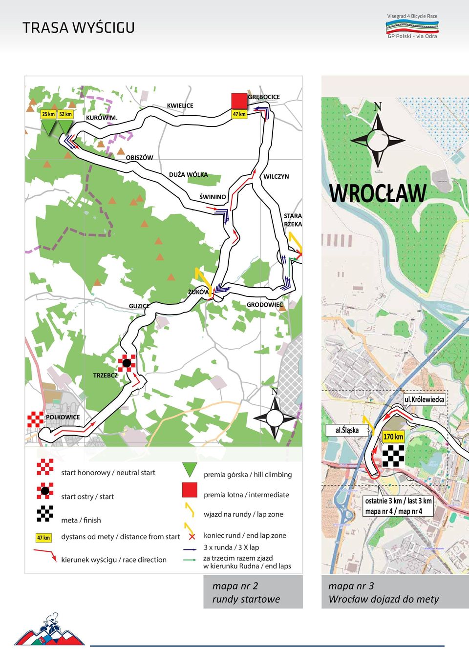 królewiecka POLKOWICE start honorowy / neutral start premia górska / hill climbing al.