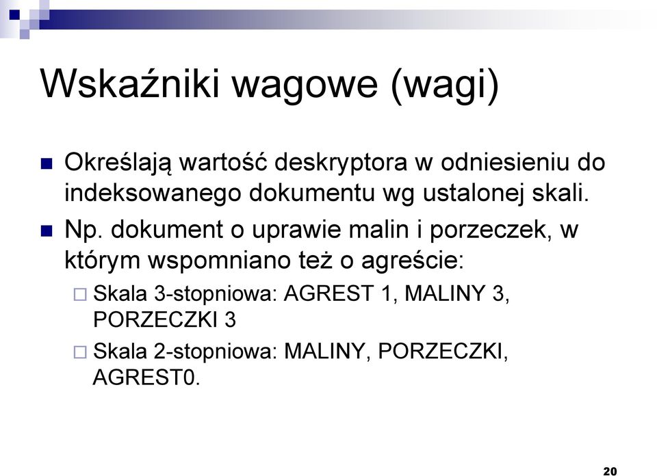 dokument o uprawie malin i porzeczek, w którym wspomniano też o agreście: