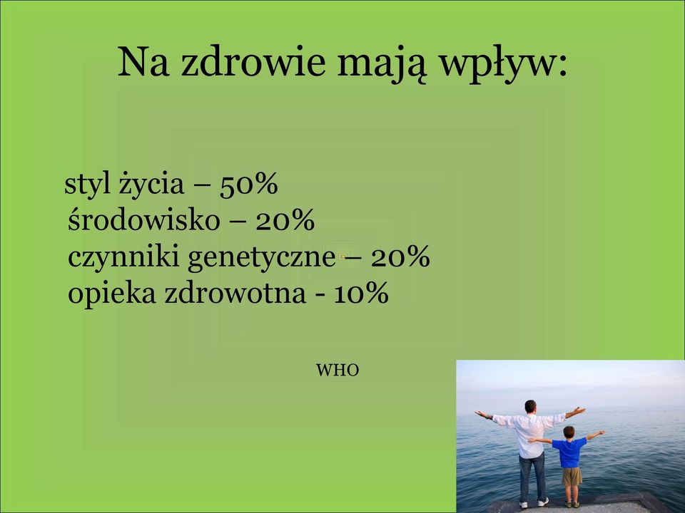 20% czynniki genetyczne