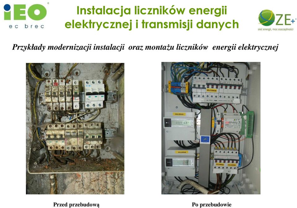 instalacji oraz montażu liczników energii