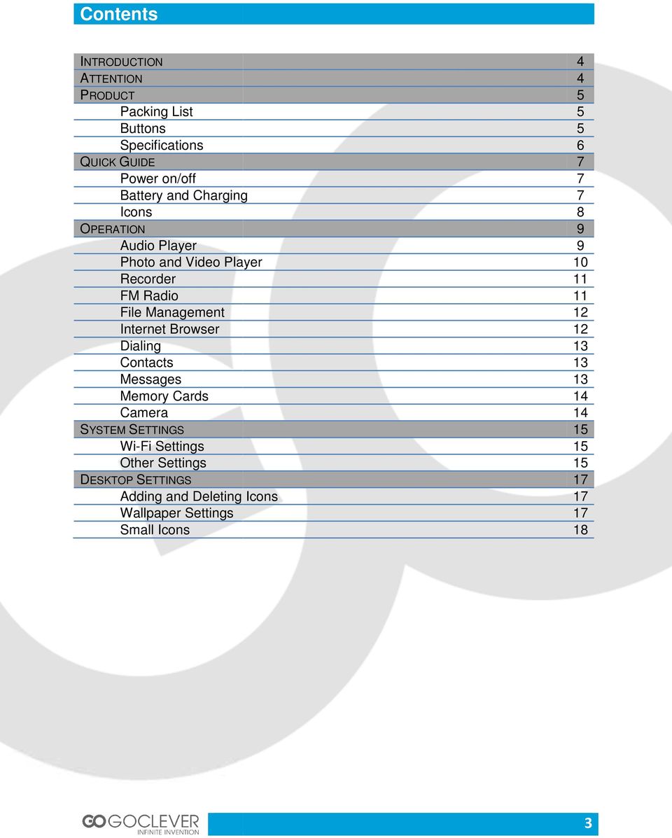 Dialing Contacts Messages Memory Cards Camera SYSTEM SETTINGS Wi-Fi Settings Other Settings DESKTOP SETTINGS Adding